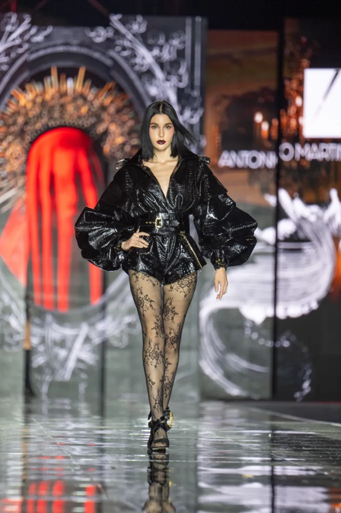 cappotto pelle nero